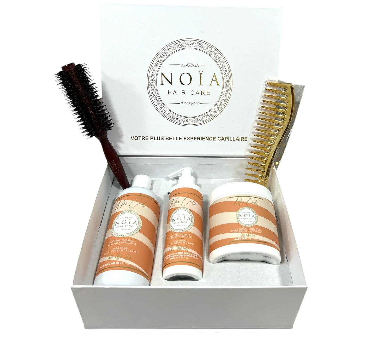 Coffret Cadeau Trio Miss Curly à l’Aloe Vera & Huile de Piqui