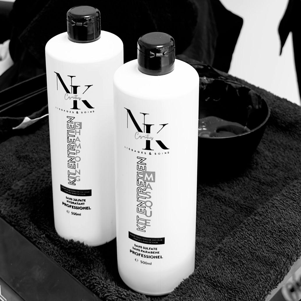 Kit Entretien Sans Sulfate à la Kératine – 2 × 500 ml