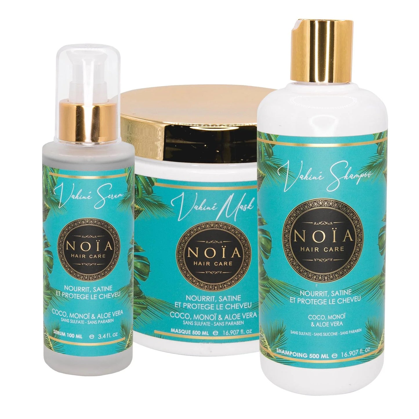 Coffret Cadeau Trio Vahine à l’huile de Coco Monoï & Aloe Vera